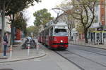 Wien Wiener Linien SL 25 (E1 4549 + c4 13**) XXI, Floridsdorf, Schloßhofer Straße am 18.