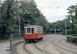 Wien: Die Wiener Straßenbahnen vor 50 Jahren: SL 78 (K 2416 (Simmeringer Waggonfabrik 1913)) II, Leopoldstadt, Prater, Hauptallee / Rotundenallee am 27.