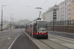 Wien Wiener Linien SL 6 (ULF B 650) X, Favoriten, Gudrunstraße / Absberggasse am 19.