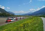 Der Salzburger 4024 109 war im Zuge des Cityjet-Upgrades der Talent 1-Garnituren mehrere Jahre lang für die S-Bahn Tirol unterwegs.