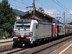 Lokomotion 193 773 und 185 664 im Bf. Steinach im Tirol - 15-06-2017