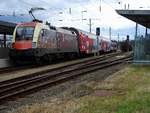 470 004-7  Jubileum-650  wird in Kürze REX2123 aus dem Bhf. Gmünd, in Richtung Wien schieben; 200306