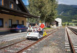 Auch die VTG Maria Luggau hatte ihren Spaß beim Draisinen fahren am Bahnhof Kötschach-Mauthen ;-)
Aufgenommen am 23.9.2017.


<a href= http://www.gailtalbahn.at/ >www.gailtalbahn.at</a>
<a href= https://www.facebook.com/vereingailtalbahn/ >www.facebook.com/vereingailtalbahn</a>