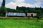 Die Zukunft der Gleichenberger Bahn ist sehr unsicher, daher sollte sie auch von Eisenbahnfans wie uns allen hier unterstützt werden. Datum: 01.08.1986