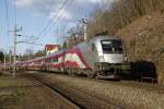 1116 249 als RJ552 in Langenwang am 17.03.2014