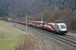 1116 249 als RJ652 in Bruck/Mur belstein am 2.04.2013