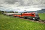 1116 226 Railjet mit IC 538  Energie Klagenfurt Strom  von Villach nach Wien Meidling. 
Zeltweg 7.5.2010