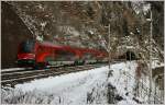 1116 233 schiebt den railjet 533 (Wien Meidling - Villach Hbf) durch den Galgenbergtunnel nahe St.Michael.