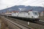 Mit den beiden Siemens - Vectron 193 822 und 193 901 wurden am Wochenende Meßfahrten in Österreich durchgeführt.