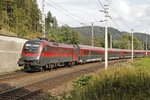 1116 200 als RJ539 bei St.Michael am 26.09.2016.