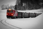 Die Nikolausfahrten der Bregenzerwälderbahn. Fahrtrichtung Bezau. 10.12.2017 2095.13