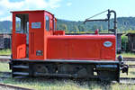 Eine 1959 bei Deutz gebaute Diesellokomotive war Anfang September 2019 in Pöckstein-Zwischenwässern abgestellt.