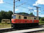 NVOG 1099 016 am Bahnhof Mariazell, am 14. 08. 2011.  