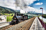 73.019 durchfährt mit dem Sdz 900 (Zell am See - Krimml) den Bahnhof Dorf Paßthurn.
Aufgenommen am 8.9.2018.