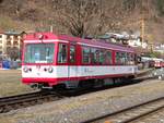 Die Verbrennung Triebwagen VT14 im Bf. Tischlerhausl am 05-02-2014