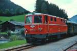 2095.02 fährt am 07.08.1971 im Bahnhof Neukirchen am Großvenediger ein