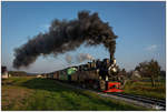 Dampflok CFF 764.411R der Stainzerbahn, fährt mit dem  Flascherlzug  von Stainz-Preding und Retour.