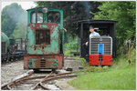 Tag der offenen Bahnhofstür bei der Stainzer Lokalbahn am 25.6.2016. Rangierfahrten waren natürlich auch notwendig.