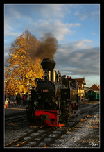 Golden Autumn - 764 411R beim Stürzen im Bahnhof Stainz  29_10_2016