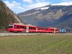 Steuerwagen VS6 + BD4 40 + B4 36 + Lok D16 - Zell Am Ziller - 04-02-2014