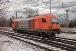 2016 905 als Lokzug im Bahnhof Semmering am 14.12.2017.