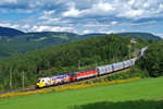 Am 25.08.2014 presentätirte sich das Wetter über dem Zauberberg nicht besonders fotofreundlich, manche Wolkenfelder ziehen durch.