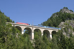 Krausel-Klause-Viadukt einmal anders mit RJ-71 am 20.8.16