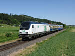 Im Zug einer Sonderfahrt der NBiK nach Bad Gleichenberg kamen die beiden Fahrzeuge ET 4042.01 sowie der Steuerwagen 6546.210 am 22.