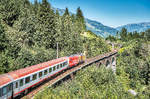 1016 048-1  Niederösterreichischer Landesfeuerwehrverband  fährt mit dem EC 112 (Klagenfurt Hbf - / Zagreb Glavni kol.