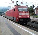 101 008-1 mit EC 115 (Münster (Westf.) Hbf - Klagenfurt Hbf) am 3.9.2014