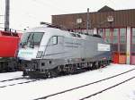 Hier die Siemens Lok am 13.02.09 in Wolfurt