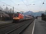 1116 250 fuhr heute mit dem 961 von Bregenz nach Innsbruck und hier fhrt mit dem 960 retour nach Bregenz in Lauterach.