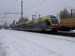 Eine nicht alltägliche Sichtung am Bhf. Timelkam; ETR170 von SAD in Richtung Linz; 170128