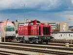 Graz. Am 15.03.2023 stand die V100 der GKB abgestellt im Grazer Köflacherbahnhof.