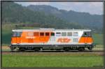 RTS Diesellok 2143 032 der Firma Swietelsky fhrt als Lokzug von Pls nach Zeltweg.