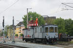 Salzburger Lokalbahn (Salzburg AG) ET 10 (Arbeitstriebwagen) // Bahnhof Oberndorf bei Salzburg // 8. Mai 2022