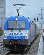 Wieder einmal in Diensten von SLB: Adria 1216 922 am Kaindlzug kurz vor Mlln-Altstadt.(12.9.11)
