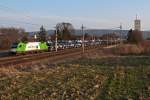 Um 17:00 kam dann der Dacia-Autozug 46664 mit 1216.954 doch noch vorbei, nachdem er bis zu 4 Stunden zwischen Gtzendorf und Gramatneusiedl  gefangen  war, weil ein landwirtschaftliches Fahrzeug auf