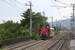 WLB 83 (A-WLC 92 81 2064 403-6) am 01.September 2019 mit dem SR 17232 (Waldmühle Lst.