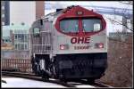 330090 -OHE- s Red Tiger unterwegs nach Mukran. Stralsund am ...
