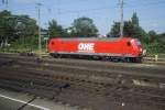 OHE E-Lok der Braureihe 145 im Celle, Fotografiet von Zug ...