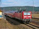 143 011-5 f�hrt mit ...  Kevin Schmidt 30.03.2010