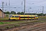 der Getr�nkeland Express VT 0005 der OLA verl��t am ...