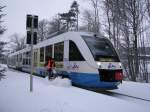 In Gadebusch an der Strecke Rehna - Schwerin - Parchim ...