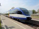 Ostseeland Verkehr GmbH VT 0013 am 26.04.10 in Torgelow  ...