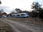 VT 704 des Ostseelandverkehrs ...  Sebastian Bengsch 26.03.2011