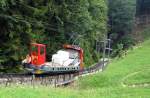 PB Pilatus Bahn G�tertriebwagen 31 (Typ Ohe 1/2) der Pilatusbahn zwischen Alpnachstad und �msingen (22.07.2010)