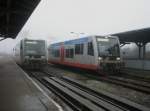Hier links ein PE74 nach Meyenburg und rechts ein PE73 ...