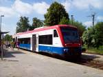 PE 73 (VT 650) nach Pritzwalk in Kyritz (Prignitz) (30.06.2010) ...