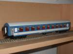 Ein ungarischer Liegewagen von Sachsenmodelle in H0.  ...
